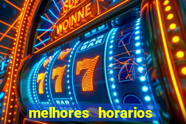 melhores horarios pagantes fortune tiger